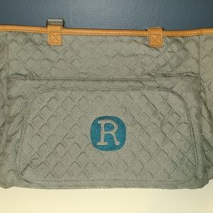 Thirty-one double take reversible tote in Woodblock Whimsy